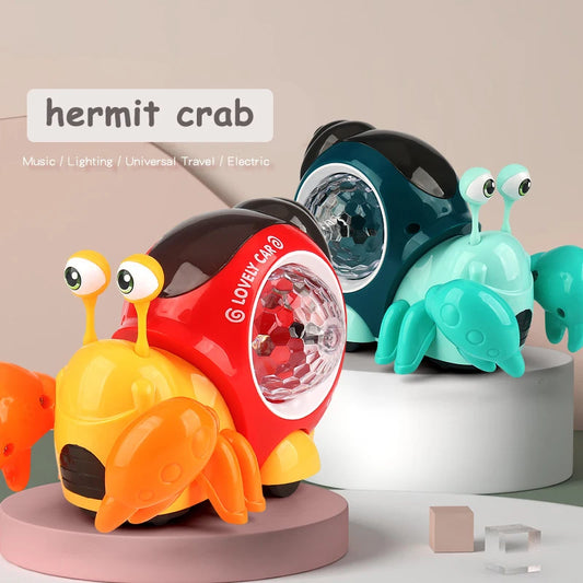 Cosmic Crab Companions:   Interactive Musical Electronic Toys for Babies with Lights and Music
